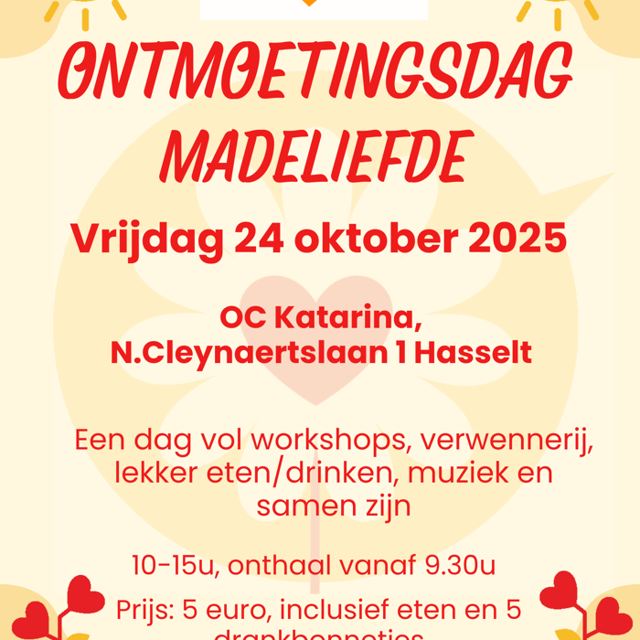 Uitnodiging Ontmoetingsdag 24 Oktober 2025